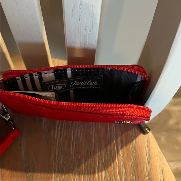 Set of TWISTER and HEART POUCH Poppy Red - Picture 3 of 6